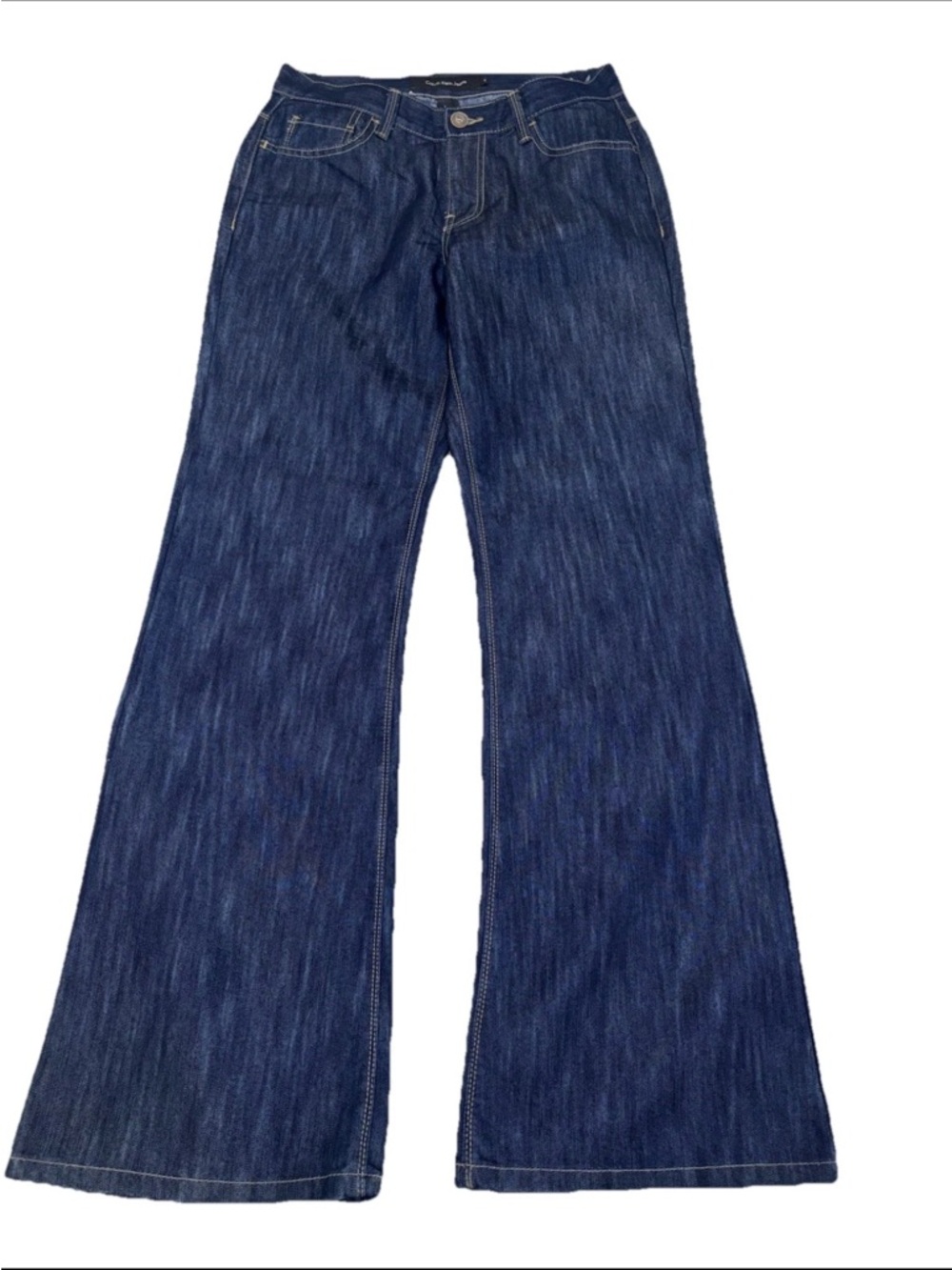 Calvin Klein Women’s Jeans Indigo Wide-Leg Size 6